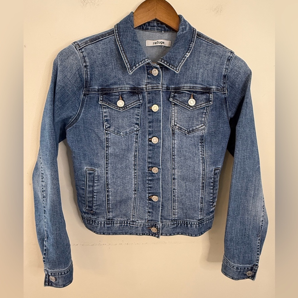 refuge Blue Denim Jean Jacket